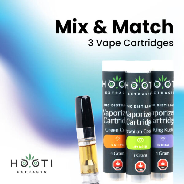 hooti-vape-mix-match Hooti Extracts Vape Pen Cartridge Mix and Match